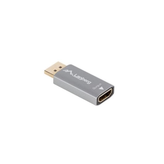 Adaptador Lanberg AD-DP-HD-03 DisplayPort Macho para HDMI Hembra Direito Adaptador Lanberg AD-DP-HD-03 DisplayPort Macho para HDMI Hembra Direito