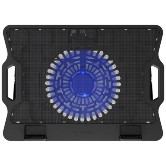 Raffreddamento ad Aria Natec Dipper 2 17.3" Ventola 18 cm 650 RPM LED Blu USB Nero