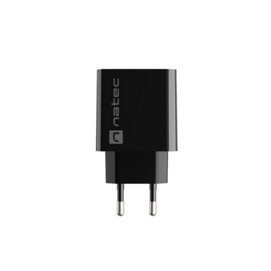 Netzteil Natec Ribera 12V AC Universal 100-240V Schnellladung Schwarz USB-C