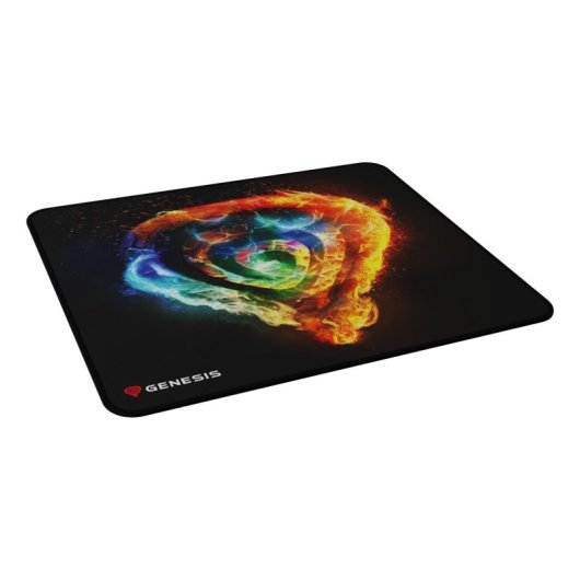 Genesis Carbon 500 M Fire G2 Tapis de Souris Gaming Multicolore Surface Tissu