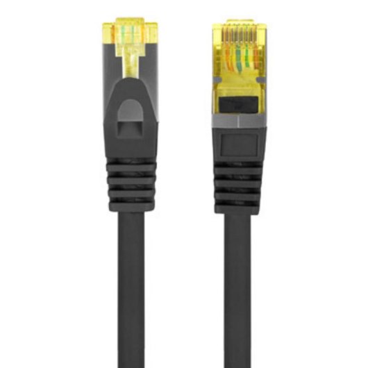Cabo de Rede Lanberg PCF6A-10CU-0150-BK 1,5m Cat6a S/FTP Preto Alto Desempenho