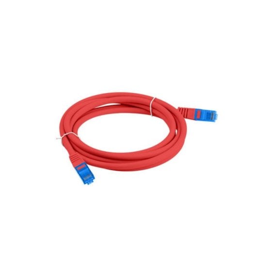 Câble réseau Lanberg PCF6A-10CC-0100-R 1 m Cat6a S/FTP RJ-45 Rouge