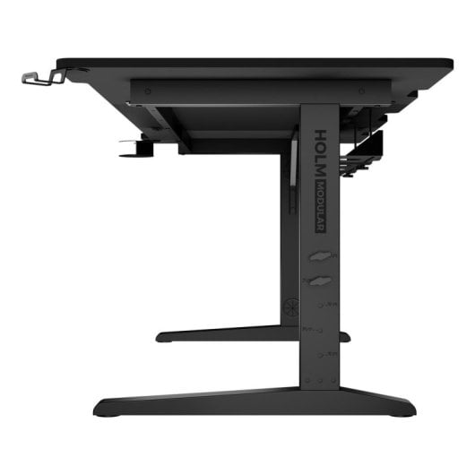 Mesa Gaming Genesis 160cm MDF y Acero Modular Regulable LEDs y Gestión de Cables