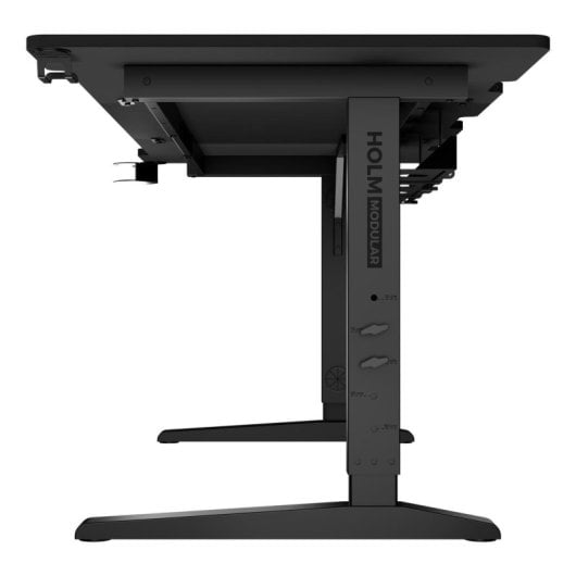 Mesa Gaming Genesis 160cm MDF y Acero Modular Regulable LEDs y Gestión de Cables