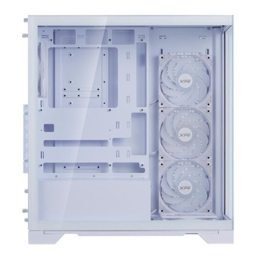 Gabinete PC XPG Invader X BTF Branco ATX Micro-ATX Mini-ATX SPCC Vidro Temperado