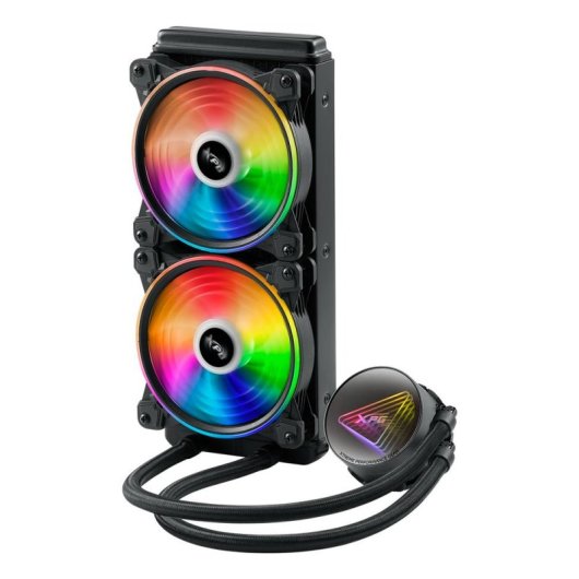 Refrigeración Líquida XPG Levante X 240mm 2 Ventiladores Negro FDB 600-2000RPM