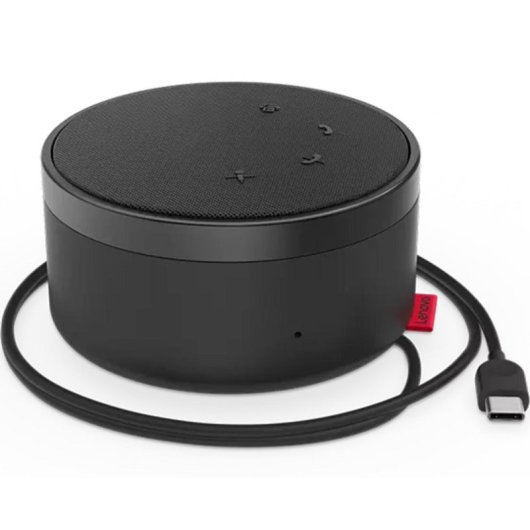 Altavoces Lenovo PC Alámbricos Negro 3W USB-C 85dB 140-20000Hz Omnidireccional