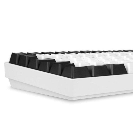 Teclado mecánico Sharkoon SKILLER SGK50 S3 Layout QWERTY Blanco RGB 75%