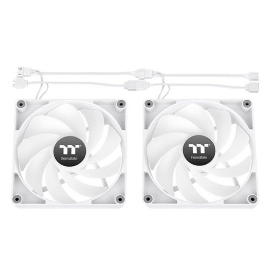 Thermaltake CT120 Reverse ARGB Ventoinha 120mm 500-2000 RPM Branca