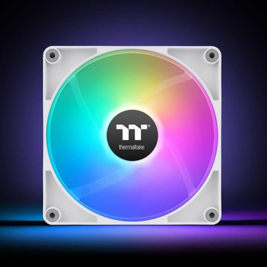 Thermaltake CT120 Reverse ARGB Ventoinha 120mm 500-2000 RPM Branca
