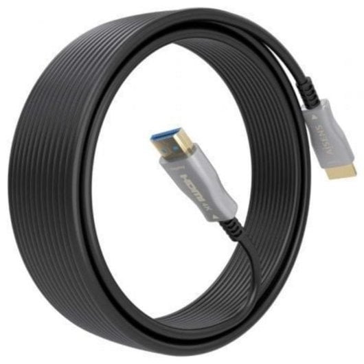 Cabo HDMI Aisens A148-0858 10m 4K AOC HDR10 18Gbps OFC Ouro