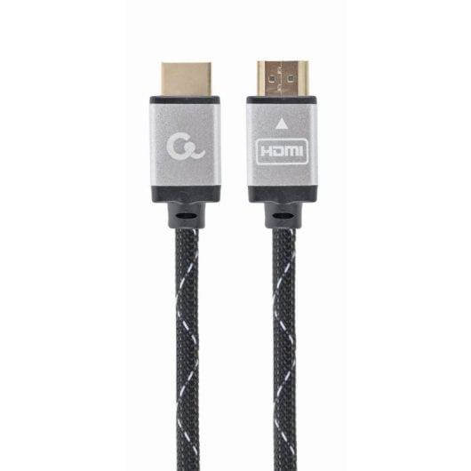 Cable HDMI Gembird CCB-HDMIL-7.5M 7,5m 4K UHD 3D ARC Chapado en Oro Negro