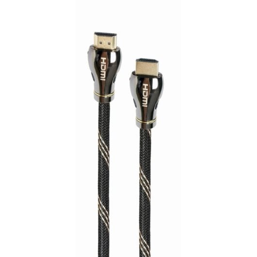 Cable HDMI Gembird CCBP-HDMI8K-1M 1 metro 8K UHD 48 Gbit/s chapado en oro