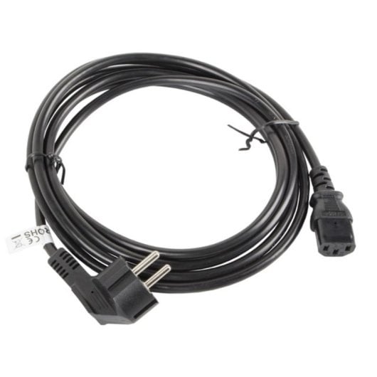 Cavo Lanberg CA-C13C-11CC-0030-BK 3m C13 accoppiatore CEE7/7 Cavo Alimentazione Cavo Lanberg CA-C13C-11CC-0030-BK 3m C13 accoppiatore CEE7/7 Cavo Alimentazione