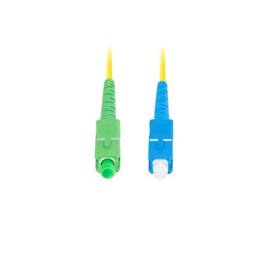 Lanberg FO-SASU-SS21-0010-YE Cabo de Fibra Óptica SC-SC 1m G.657.A1