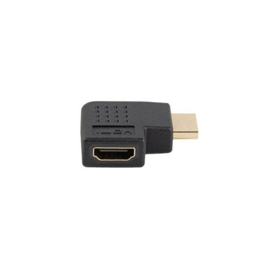 Adaptateur HDMI Lanberg AD-HDMI-06 Angulaire Femelle-Mâle Standard