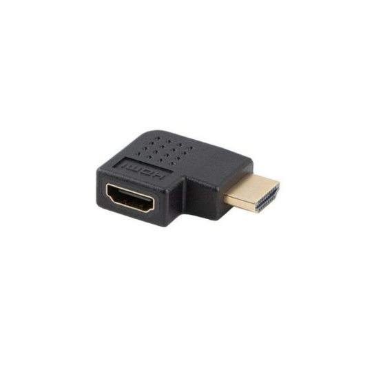 Adaptateur HDMI Lanberg AD-HDMI-06 Angulaire Femelle-Mâle Standard