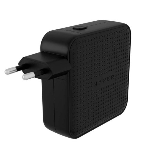 Ladegerät HYPER HJ1002BKWWGL 1x USB 2.0 4x USB Typ C Schnellladung SchwarzLadegerät HYPER HJ1002BKWWGL 1x USB 2.0 4x USB Typ C Schnellladung Schwarz