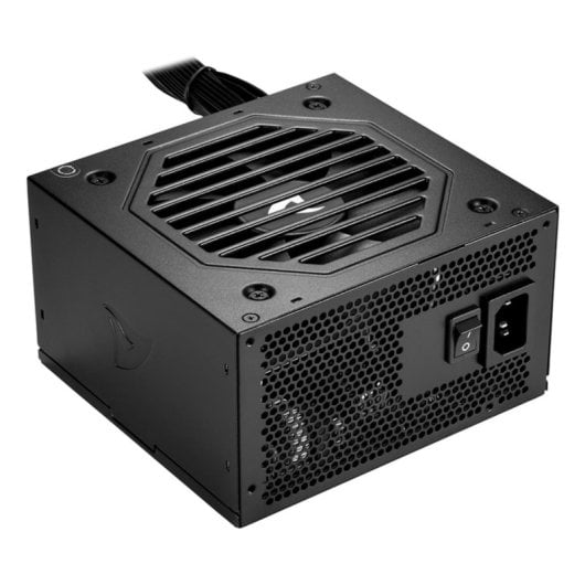 Fuente de Alimentación Sharkoon 650W Certificación Cybenetics Bronze/Silver Rebel P10 ATX 3.1 Ventilador Silencioso