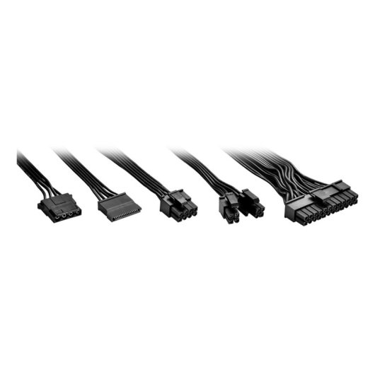 Fuente de Alimentación Sharkoon 650W Certificación Cybenetics Bronze/Silver Rebel P10 ATX 3.1 Ventilador Silencioso