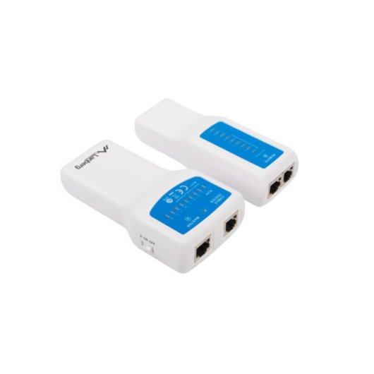 Comprovador de Alimentação PoE Lanberg NT-0402 RJ-11 RJ-45 Azul Branco Comprovador de Alimentação PoE Lanberg NT-0402 RJ-11 RJ-45 Azul Branco