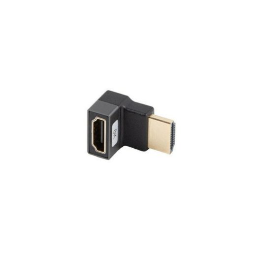 Adaptador HDMI Lanberg AD-HDMI-08 Hembra a Macho Angular Derecho