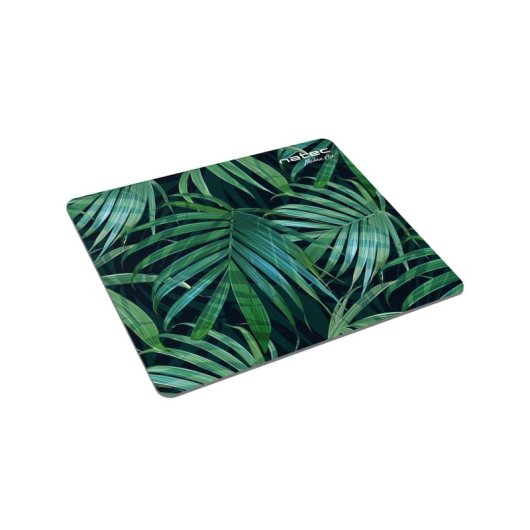 Alfombrilla NATEC Modern Art Palm Tree multicolor 180x220mm tela caucho base antiderrapante