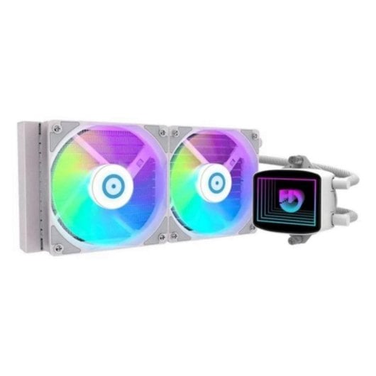 Sistema di Raffreddamento Liquido Hiditec LQ240 ARGB PWM Bianco 240mm