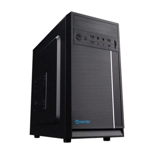 Torre Hiditec Q5 PRO Mini ATX/ITX USB 3.1 Type-C Lector SD Compacta Negra