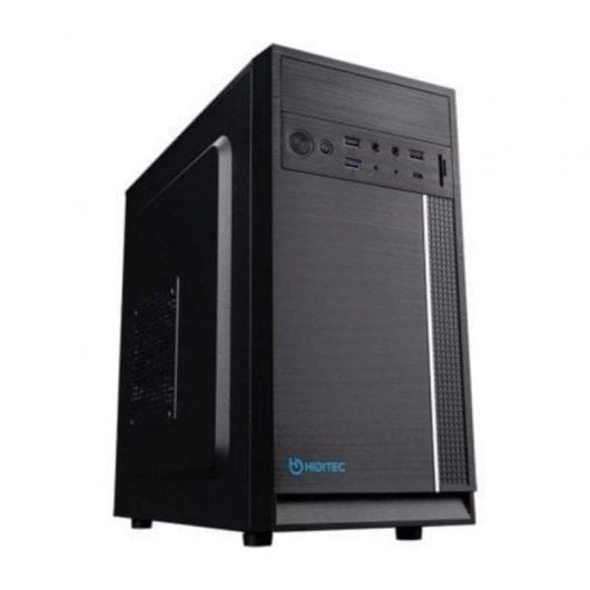 Torre Hiditec Q5 PRO Mini ATX/ITX USB 3.1 Type-C Lector SD Compacta Negra