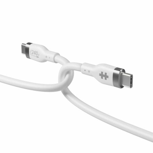 USB-C-Kabel HYPER HJ4002WHGL 2m USB 2.0 0,48 Gbit/s Weiß USB-C-Kabel HYPER HJ4002WHGL 2m USB 2.0 0,48 Gbit/s Weiß