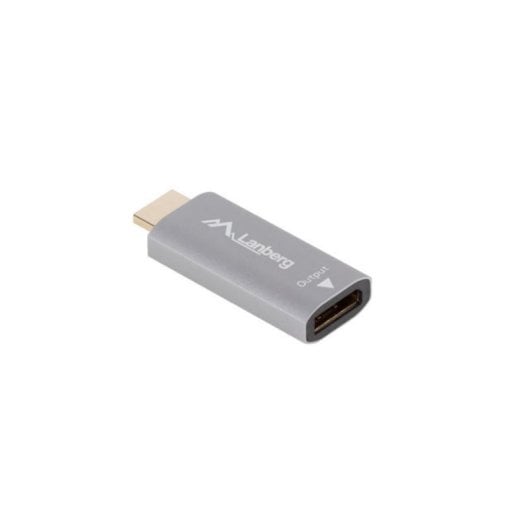 Adaptador HDMI a DisplayPort Lanberg AD-HD-DP-01 Macho-Hembra Conexión Recta