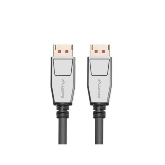 Cavo DisplayPort Lanberg CA-DPDP-20CU-0018-BK 1,8 m 7680 x 4320 Pixeles Cavo DisplayPort Lanberg CA-DPDP-20CU-0018-BK 1,8 m 7680 x 4320 Pixeles