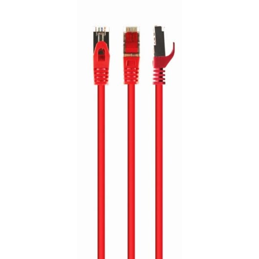 Cavo Gembird PP6A-LSZHCU-R-0.5M Cat6a S/FTP RJ-45 Rosso 0,5m Cavo di Rete