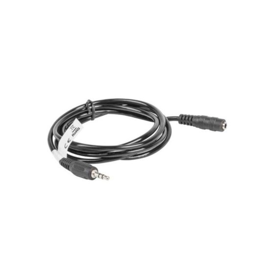 Audiokabel Lanberg CA-MJFJ-10CC-0015-BK Jack 3,5mm Stecker an Stecker 1,5 m schwarz
