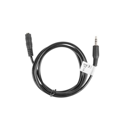 Audiokabel Lanberg CA-MJFJ-10CC-0015-BK Jack 3,5mm Stecker an Stecker 1,5 m schwarz