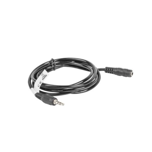 Audiokabel Lanberg CA-MJFJ-10CC-0015-BK Jack 3,5mm Stecker an Stecker 1,5 m schwarz