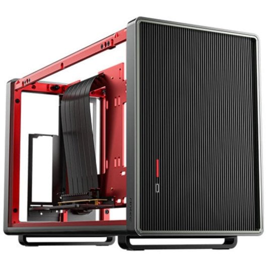 Mini Tower PC Antec Performance 1 M Aventurine Schwarz ITX Aluminium Plastik Stahl 12,5 cm