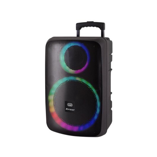 Altavoces Trevi 2 vías Inalámbricos 90W para fiestas, compatibles MicroSD MP3