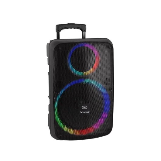 Altavoces Trevi 2 vías Inalámbricos 90W para fiestas, compatibles MicroSD MP3