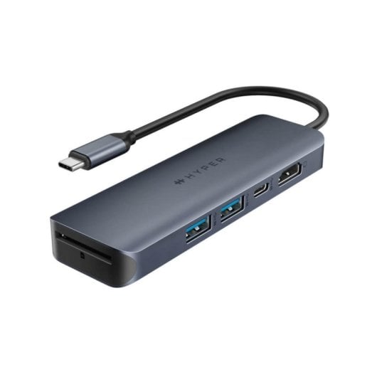 Hub Targus HyperDrive Next USB Tipo C 100 W MicroSD 4K Ultra HD Preto