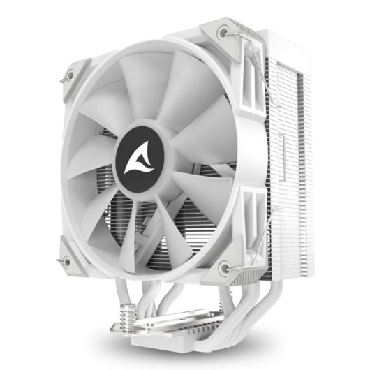 Refrigeración Aire Sharkoon Socket LGA1851 120mm A50 RGB 5 Heatpipes TDP 230W Efecto Espejo