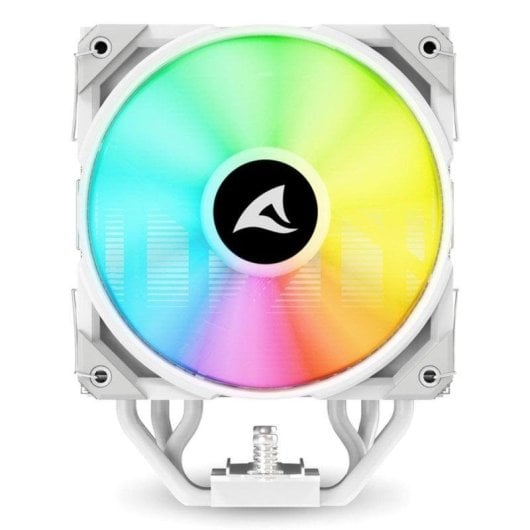 Refrigeración Aire Sharkoon Socket LGA1851 120mm A50 RGB 5 Heatpipes TDP 230W Spiegel-Effekt