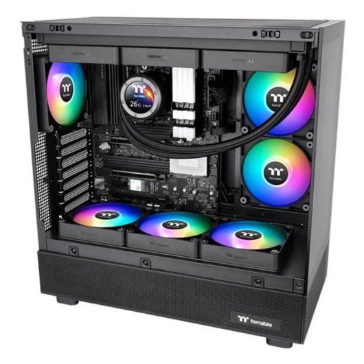 Thermaltake CT120 Reverse ARGB Ventoinha 120mm Hidráulica Preta