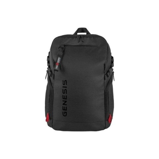 Sac à dos Genesis Pallad 420 15,6" polyester résistant noir/rouge gaming