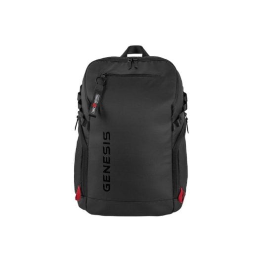 Sac à dos Genesis Pallad 420 15,6" polyester résistant noir/rouge gaming