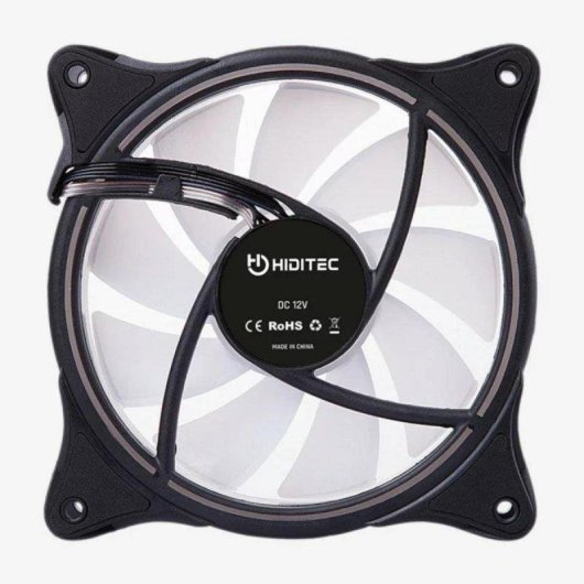 Ventilador suplementario Hiditec N18 ARGB 120mm 19.5dBA hidráulico multianillo
