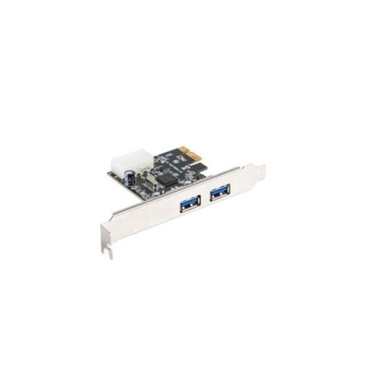 Tarjeta de Réseau Lanberg PCE-US3-002 PCI USB 3.2 Gen 1 5 Gbit/s Plug and Play