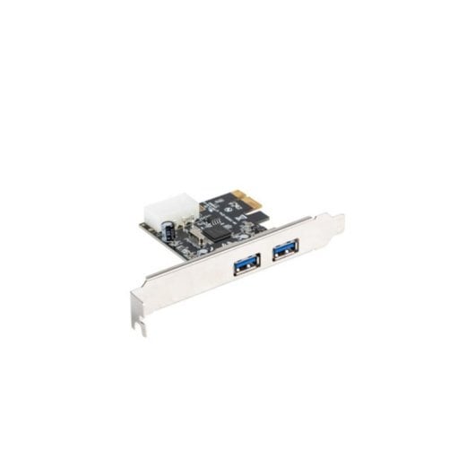Tarjeta de Expansión Lanberg PCE-US3-002 PCI USB 3.2 Gen 1 5 Gbit/s Soporte Windows