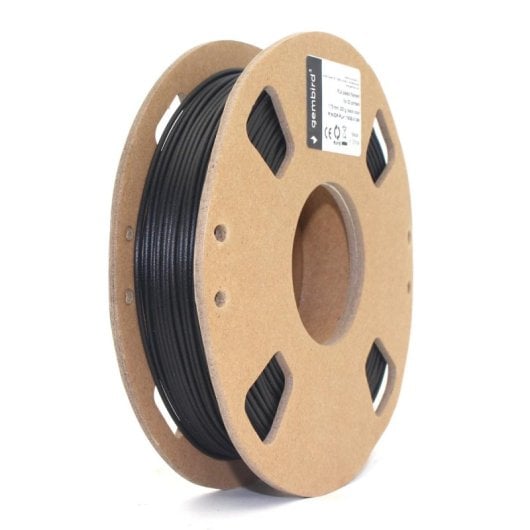 Filamento Impresora 3D Gembird 3DP-PLA1.75GE-01-BK PLA 1.75mm Negro 330g Compatibilidad Universal
